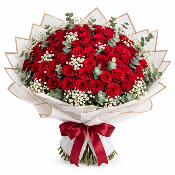 Bouquet X100 Rosas