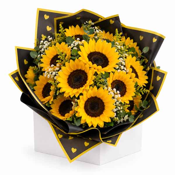 Bouquet X12 Girasoles